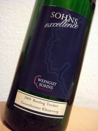 2009 Riesling trocken - Geisenheimer Kläuserweg - Spätlese - Weingut Sohns