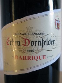 2006 Erben Dornfelder Barrique