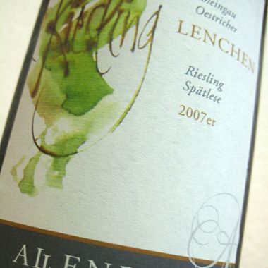 2007 Oestricher Lenchen - Riesling Spätlese Terroir - Fritz Allendorf - Rheingau