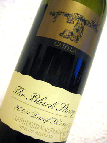 2009 Durif Shiraz - The Black Stump - Casella