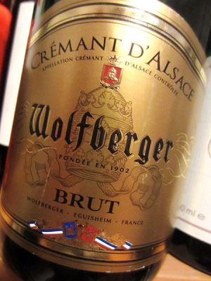 Cremant d'Alsace - Brut - Wolfberger