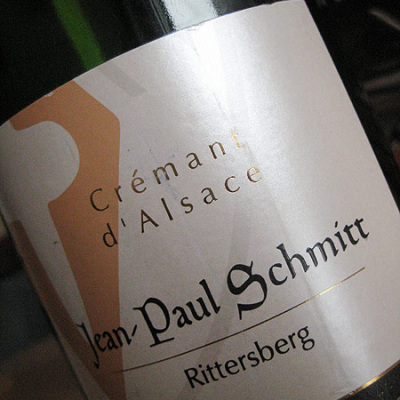 Cremant d’Alsace – Rittersberg - Extra Brut – Jean-Paul Schmitt