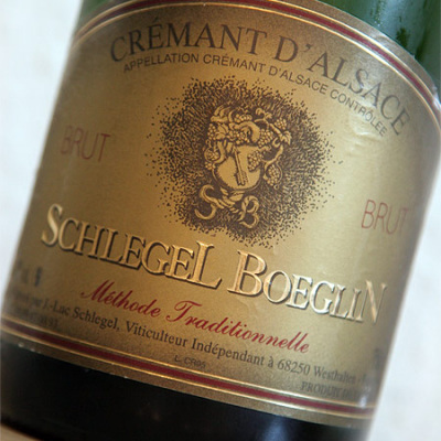 Cremant d'Alsace - Brut - Schlegel Boeglin