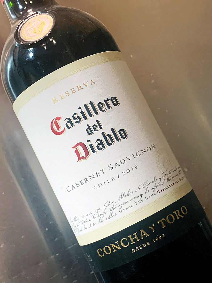 2019 Casillero del Diablo - Cabernet Sauvignon (Reserva) - Concha y Toro |  WeinSpion | Das Leben ist zu kurz für schlechten Wein