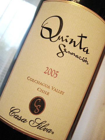 2005 Quinta Generacion – Casa Silva – Chile