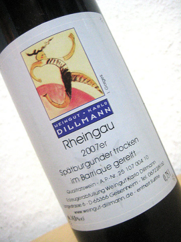 2007 Spätburgunder trocken - Karlo Dillmann - Rheingau