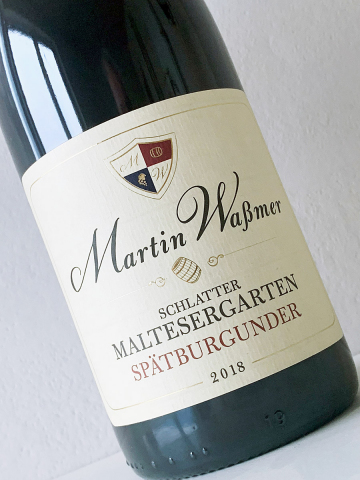 2018 Spätburgunder - Schlatter Maltesergarten - Martin Waßmer