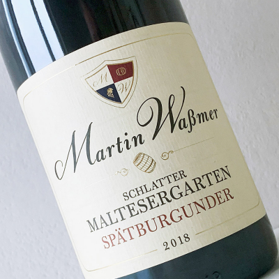 2018 Spätburgunder - Schlatter Maltesergarten - Martin Waßmer