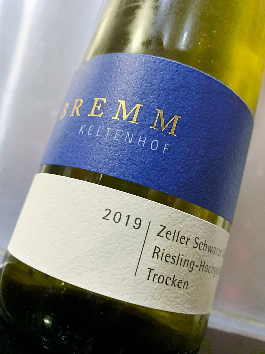 2019 Riesling Hochgewächs Das Bremm-Keltenhof - Wein | Katz Zeller trocken | Schwarze zu kurz ist schlechten Leben für WeinSpion 