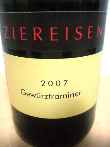 2007 Gewürztraminer - Ziereisen