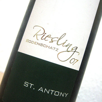 2007 Riesling - Bodenschatz - St. Antony