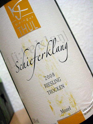 2008 Riesling trocken - Schieferklang - K.J. Thul