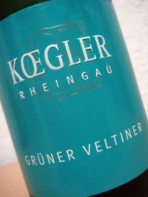 2009 Grüner Veltliner - Koegler, Rheingau