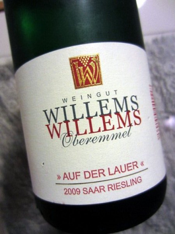 2009 Riesling - Auf der Lauer - Willems-Willems - Saar