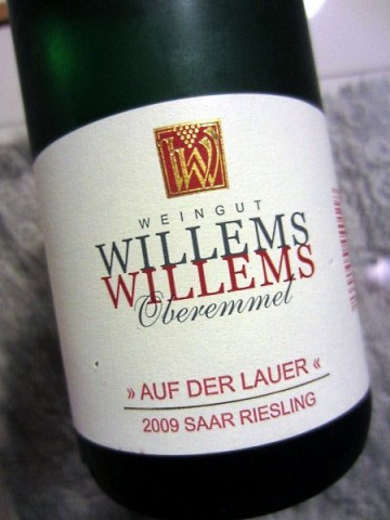 2009 Riesling - Auf der Lauer - Willems-Willems - Saar