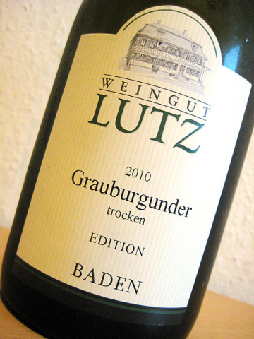 2010 Grauburgunder - Edition - Sulzfelder Lerchenberg - Weingut Lutz