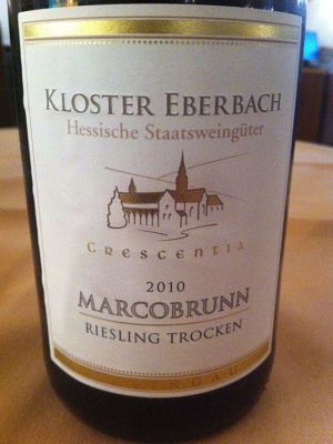 2010 Riesling trocken - Erbacher Marcobrunn - Crescentia - Kloster Eberbach