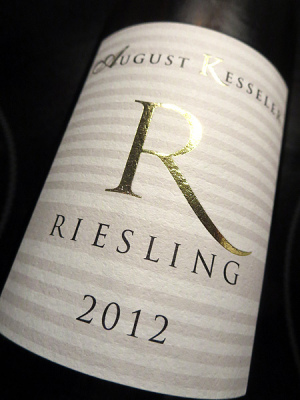 2012 Riesling - R - August Kesseler