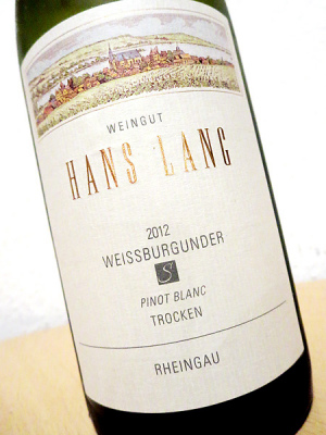 2012 Weißburgunder "S" - Weingut Hans Lang