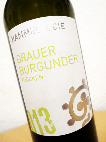 2013 Grauer Burgunder trocken - Hammel & Cie