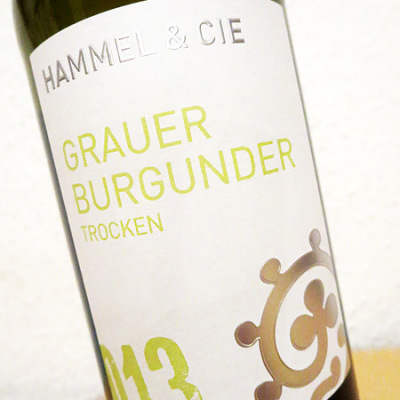 2013 Grauer Burgunder trocken - Hammel & Cie