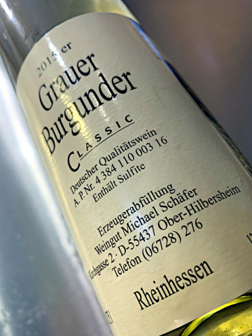 2015 Grauer Burgunder Classic - Weingut Schäfer - Rheinhessen