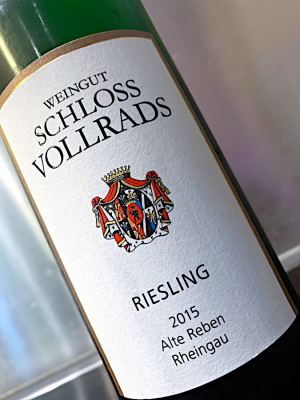 2015 Riesling - Alte Reben - Rheingau - Schloss Vollrads