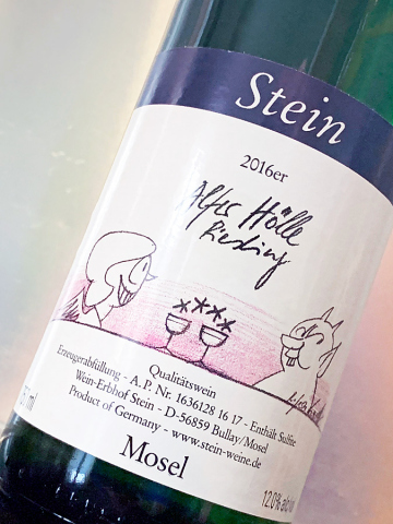 2016 Riesling feinherb **** - Alfer Hölle - Stein