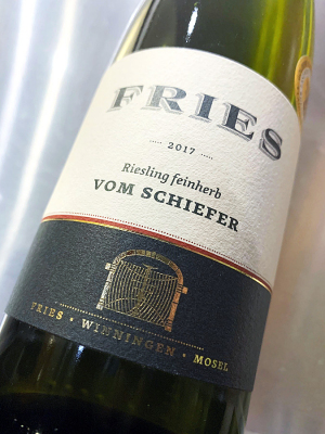 2017 Riesling feinherb - Vom Schiefer - Fries