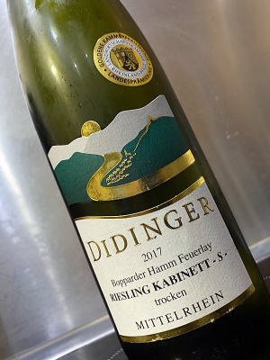 2017 Riesling Kabinett S - Bopparder Hamm Feuerlay - Didinger