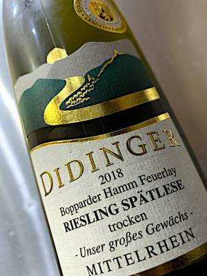 2018 Riesling Spätlese – Bopparder Hamm Feuerlay – Didinger