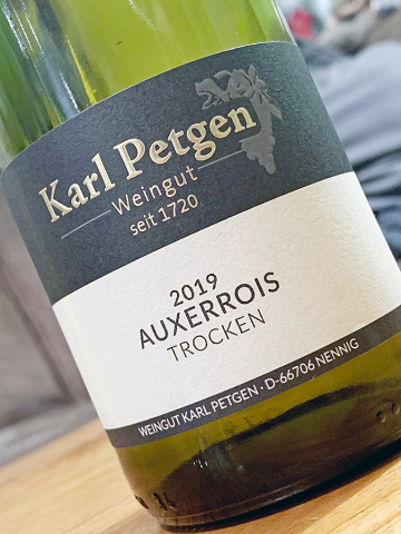 2019 Auxerrois trocken - Karl Petgen