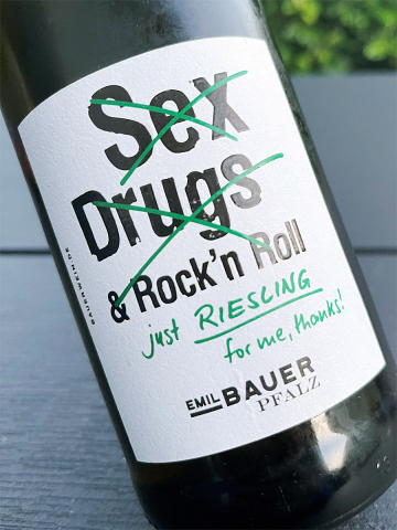 2019 Riesling - Sex, Drugs & Rock'n'Roll - Bauer