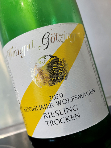 2020 Riesling - Bensheimer Wolfsmagen - Weingut Götzinger