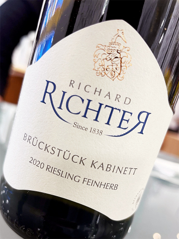 2020 Riesling Kabinett feinherb - Brückstück - Richard Richter