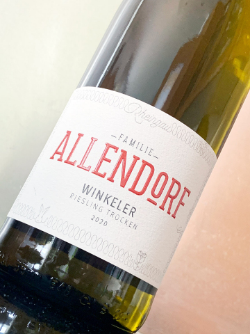 2020 Riesling - Winkeler trocken - Familie Allendorf