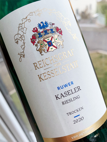 2020 Riesling trocken - Kaseler Ruwer - Reichsgraf von Kesselstatt