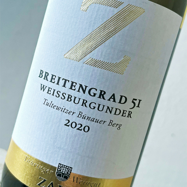 2020 Weissburgunder - Breitengrad 51 - Tultewitzer Bünauer Berg - Zahn