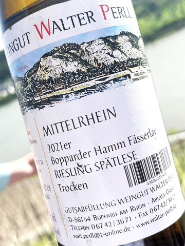 2021 Riesling Spätlese – Bopparder Hamm Fässerlay – Weingut Walter Perll