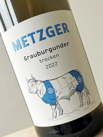 2022 Grauburgunder trocken - Metzger