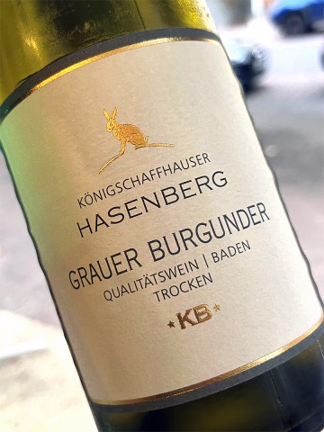 2022 Grauer Burgunder - Königschaffhauser Hasenberg - KB - WG Königschaffhausen-Kiechlinsbergen