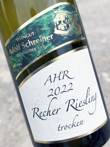 2022 Riesling - Recher Riesling - Adolf Schreiner