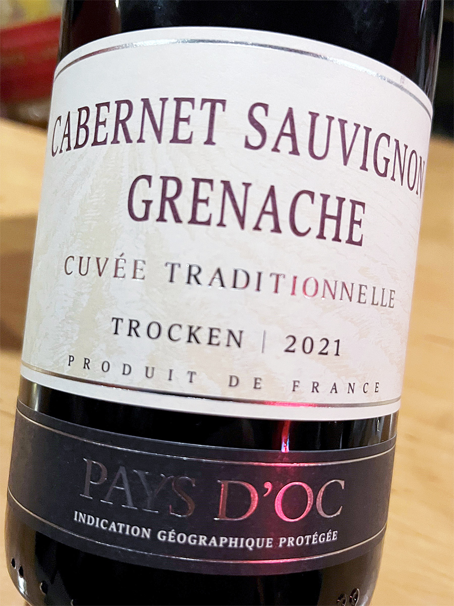 2021 Cabernet Sauvignon Grenache - Cuvée Traditionnelle - Pays d\'Oc -  Cellier de Saint Jean | WeinSpion | Das Leben ist zu kurz für schlechten  Wein