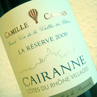 2009 Cairanne - La Réserve - Camille Cayran