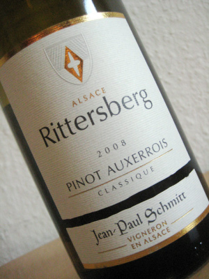 2008 Pinot Auxerrois - Rittersberg - Jean-Paul Schmitt