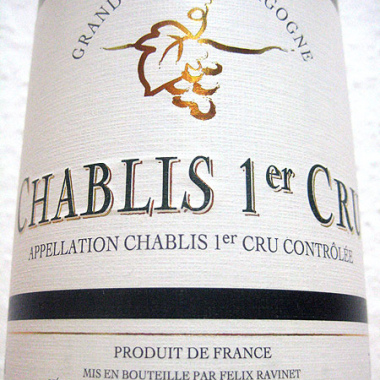 2008 Chablis 1er Cru - Felix Ravinet