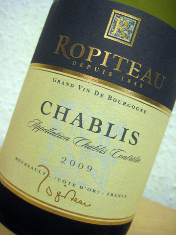 2009 Chablis - Ropiteau