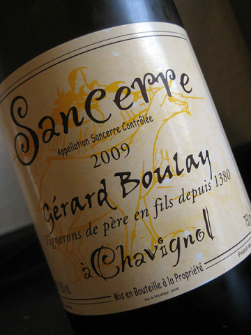 2009 - Sancerre - Gérard Boulay