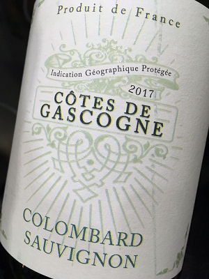 2017 Colombard Sauvignon – Côtes de Gascogne – Baron d’Albian