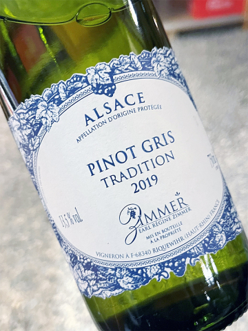 2019 Pinot Gris – Tradition – Maison Zimmer
